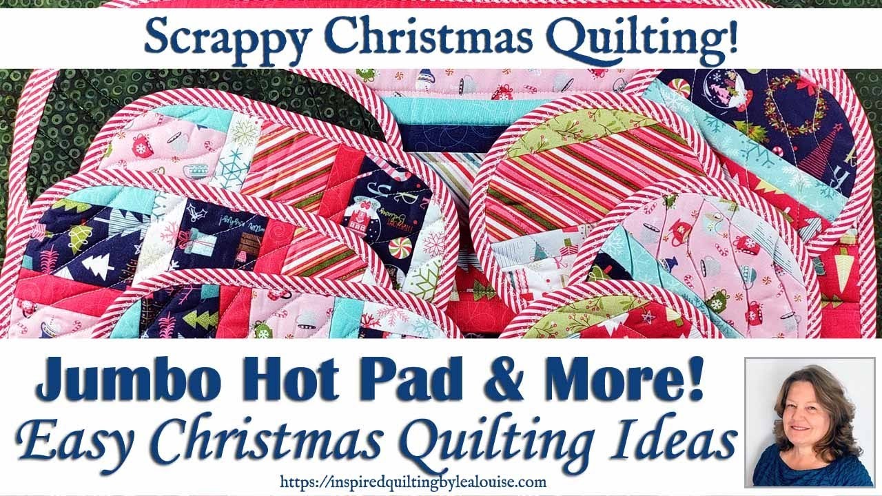 Make the Best Large Hot Pad for Casserole Dishes! An Easy Quilting Tutorial