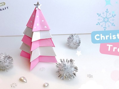 Origami Paper Christmas tree | DIY Christmas Decoration | 3D Paper Christmas Tree