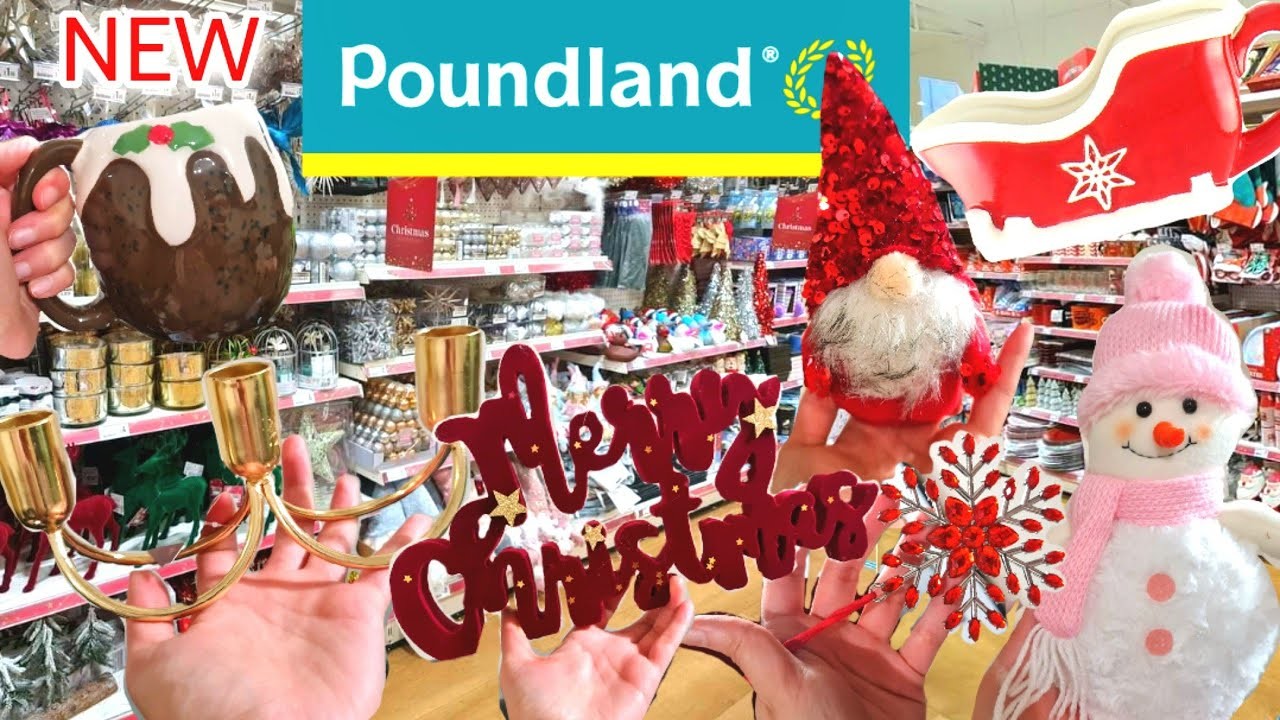 POUNDLAND CHRISTMAS & WINTER SHOPPING ☃️ NEW IN Haul ✨️ HOMEWARE, DECOR, GIFTS ????