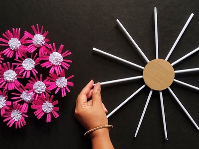 Unique Paper Wall Hanging. Paper Craft for Home Decoration. Paper Flower Wall Hanging. Wall Decor