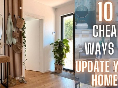 10 Cheap DIY Projects Around The House | Cheap Easy DIY Home Improvement Projects That Add Value
