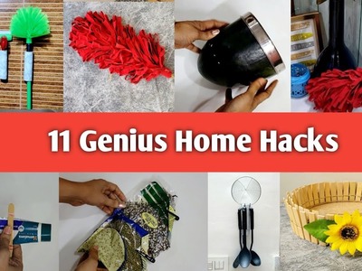 11 Genius Home Hacks That Makes Your Life Easier | 11 No Cost Home Organization tips and ideas