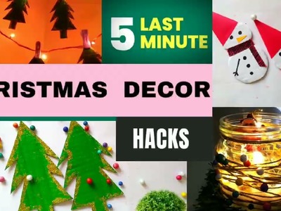5 Minute Christmas Decor DIY |Christmas Decoration Ideas at Home| Paper Craft | Aliva Creations V55