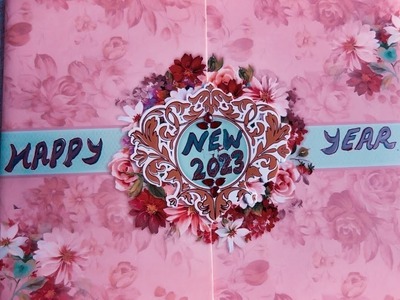 Amazing Happy New Year Card using Wedding Card. Best Use of Wedding???? Card. Best Out of Waste. DIY