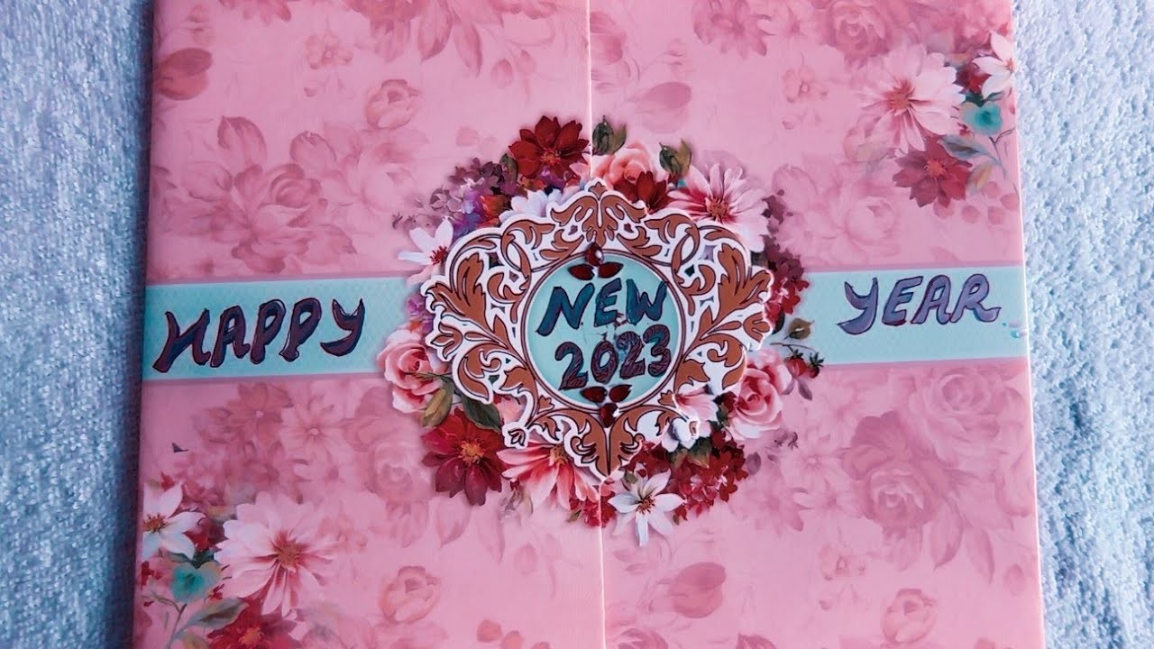 Amazing Happy New Year Card using Wedding Card. Best Use of Wedding???? Card. Best Out of Waste. DIY