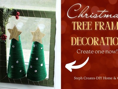 Christmas Tree Frame Decoration | Christmas 2022 ????????☃️