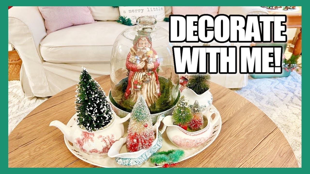 DECORATE WITH ME FOR CHRISTMAS! Budget Decorating Using What I Have!