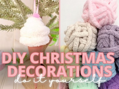 DIY Craft Project using ???? yarn! Part 4 Candy Land Ornament Series