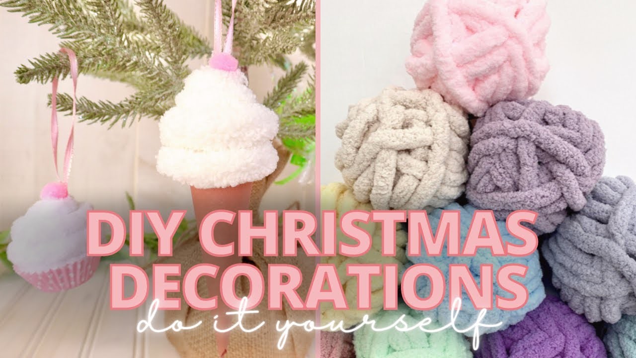 DIY Craft Project using ???? yarn! Part 4 Candy Land Ornament Series