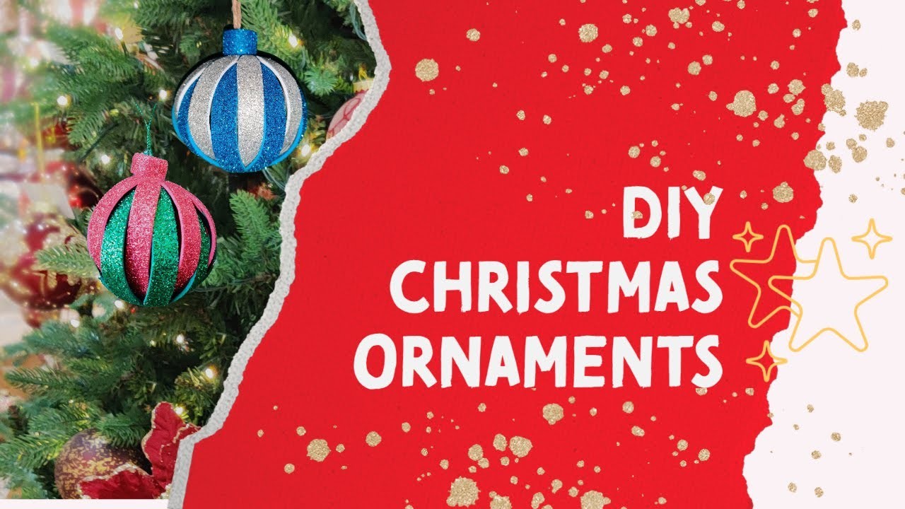 DIY How to Make Christmas Ornament #Christmasdecor #Christmas Decorations Christmas Ornaments