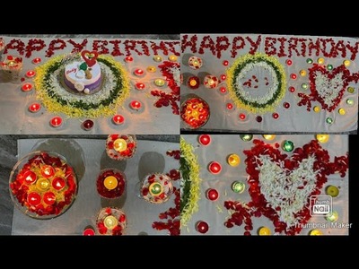 DIY Party Decorations ideas at Home.Birthday Decoration for husband.Easy Birthday Decoration idea ????