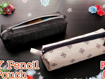 DIY Pencil Pouch | Pencil Case Making | Zipper Pouch Tutorial | Pencil Bag | Swing ASMR•DIY Pouch. ????