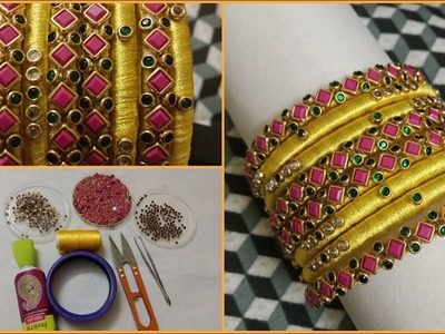 Festival Special Silk Thread Bangle | Hand crafted Silk thread Bangle | Online Shopping