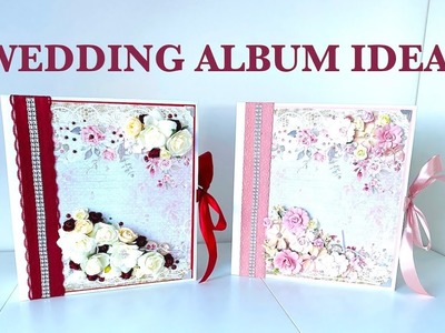 HANDMADE WEDDING PHOTO ALBUM Ideas | 1 collection 2 colors | Craft o'Clock A Cordial Invitation