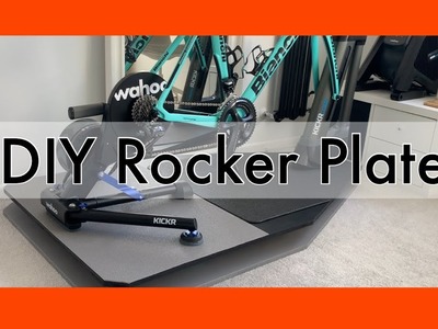 How to build a DIY Rocker Plate for indoor cycling