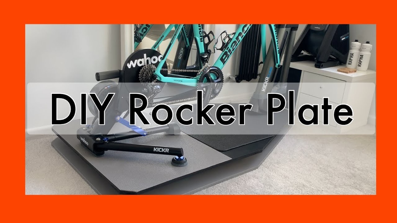 How to build a DIY Rocker Plate for indoor cycling