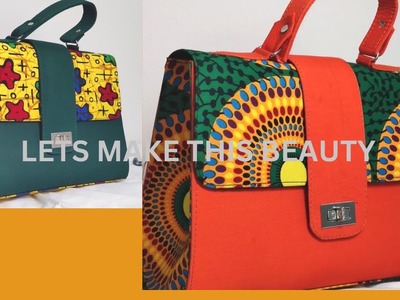 How To Make Ankara Sturdy Trending Bag || Afrocentric Ankara Bag