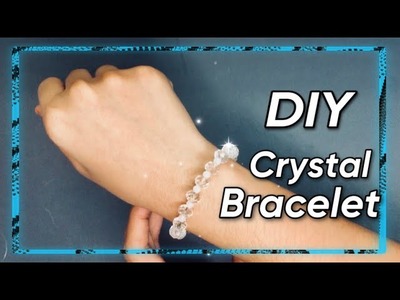 How to make Crystal Bracelet | Easy DIY Crystal bracelet #homemade #yourself
