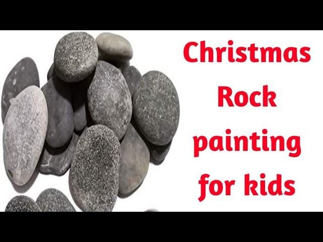 How to make paper weight.Rock painting in tamil.Christmas painting in tamil