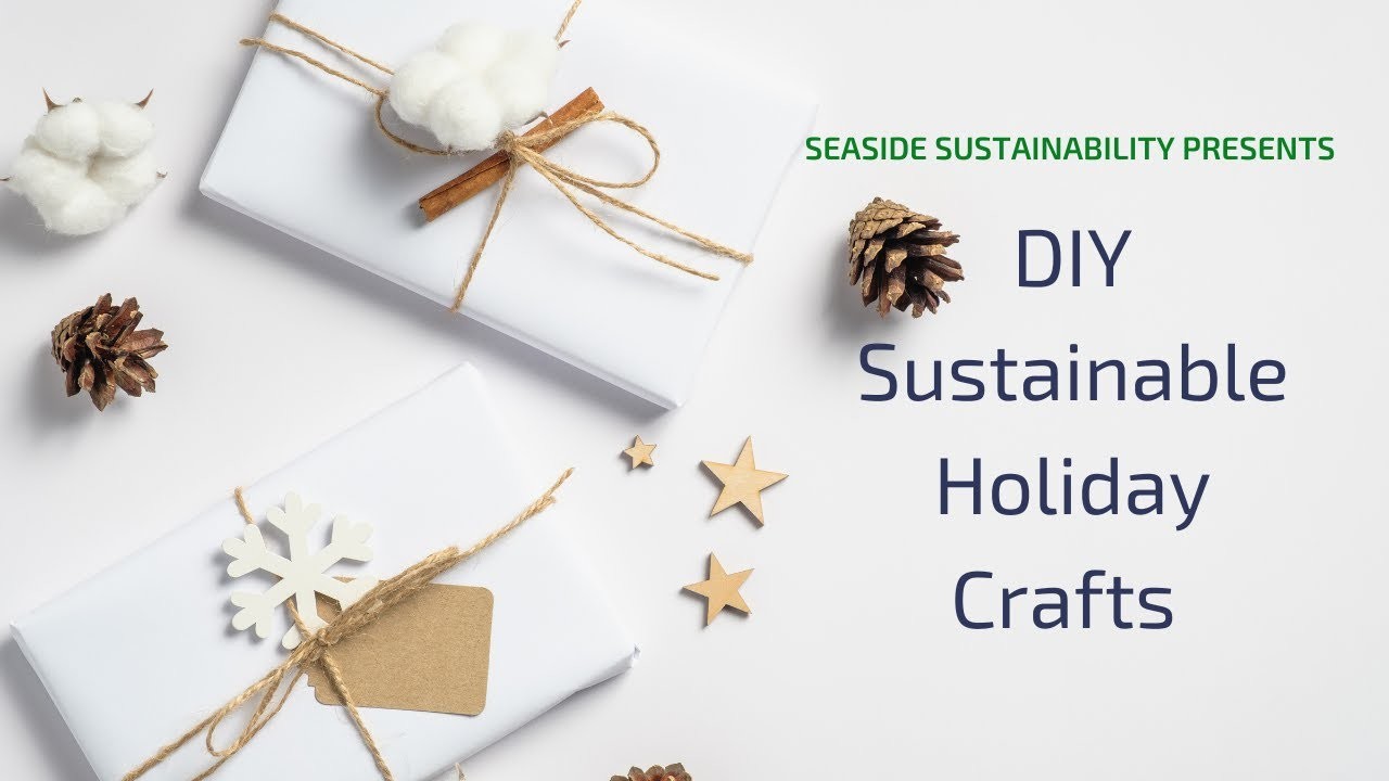How to Make Sustainable DIY Ornaments!