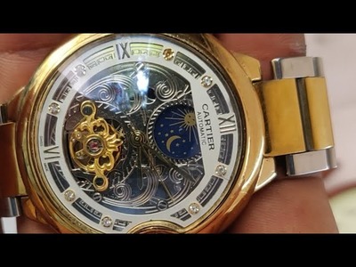 How to repair a copy of cartier watch?