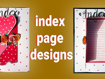 Index Page Design ,Index page design for school project file #frontpage | Small Art Gallery |