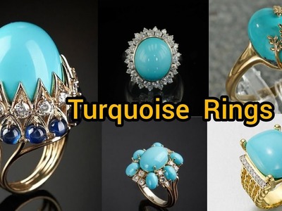 Latest Turquoise Rings||Turquoise Stone ring designs||December Birthstone#trending#rings