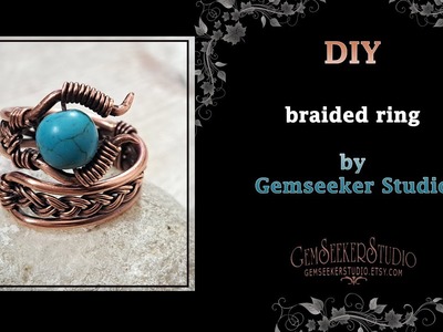 Learn how to make a braided ring.