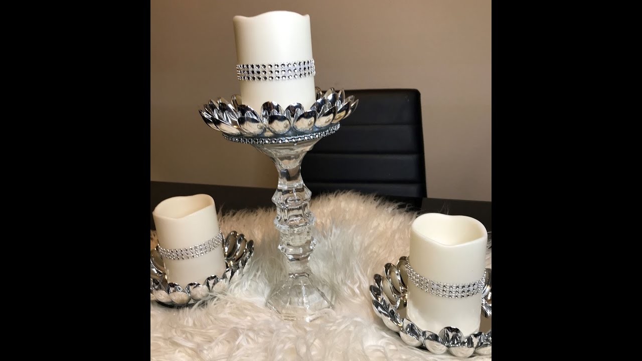 Mirror Candle Holders | Dollar Tree | DIYs | Table Decor | Dining