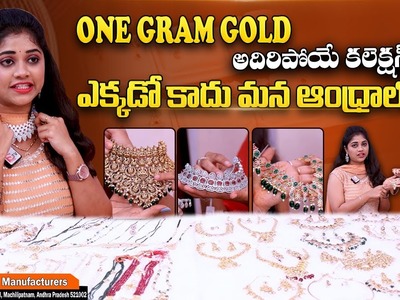 Sankranthi One Gram Gold New Colletions | One Gram Gold Own Manufacturing Jewellery | VNR Jewellery