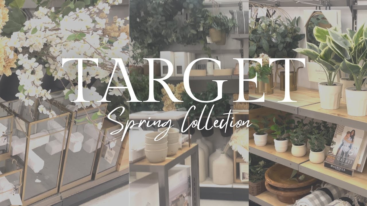 TARGET SPRING COLLECTION | SHOP WITH ME FOR HOME DECOR 2023| STUDIO MCGEE | HEARTH & HAND