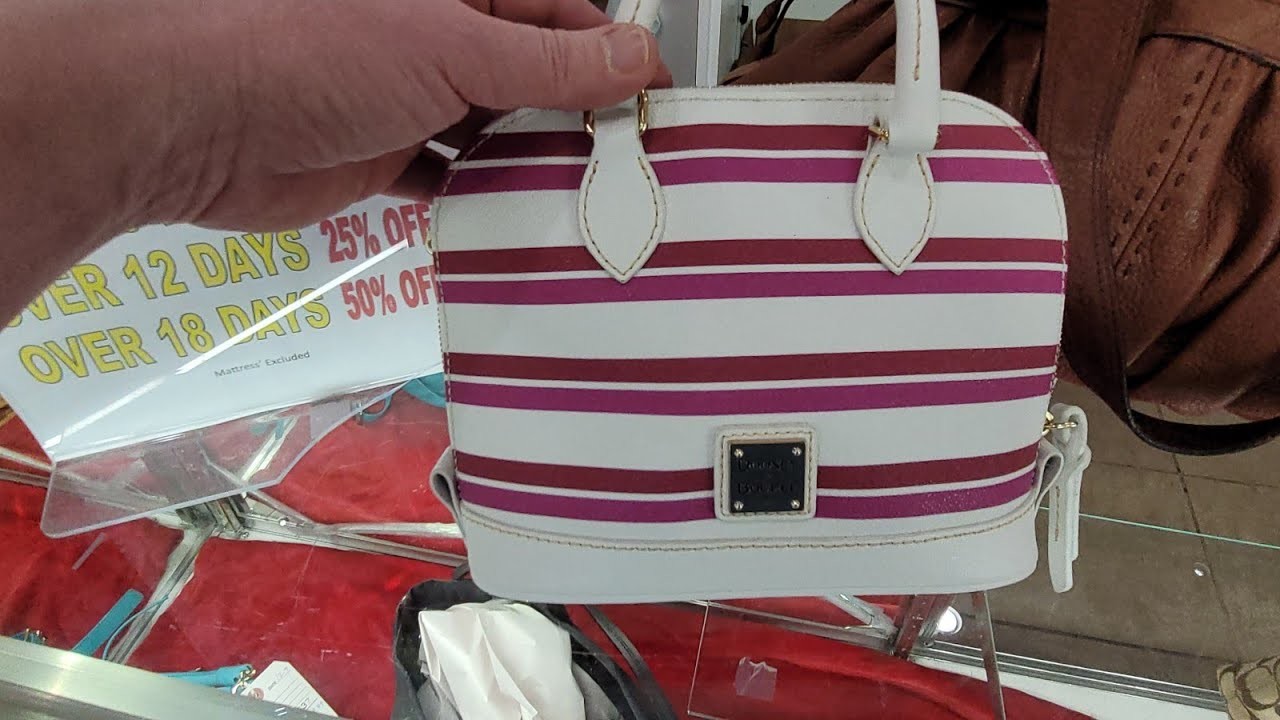 That DOONEY is BEAUTIFUL! Jewelry & Designer Purses @SalvationArmy! Thrift with me! #jewelry #purse