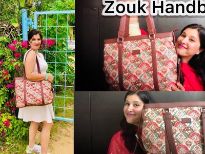 Zouk Handbag | Zouk mughal Art Office bag | Travelling bag | #zouk #handbags #zoukbagsreview