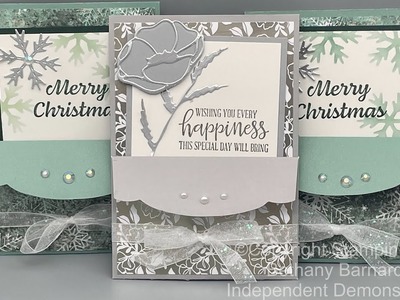 12 Weeks to a WOW Christmas with Bethany and Lela -gift card holder