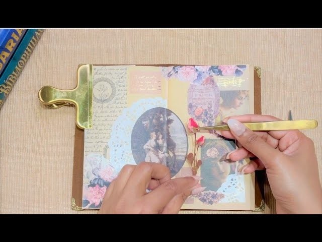 4K | scrapbooking | Journaling ASMR | relaxing sounds | no talking | 3rd episode