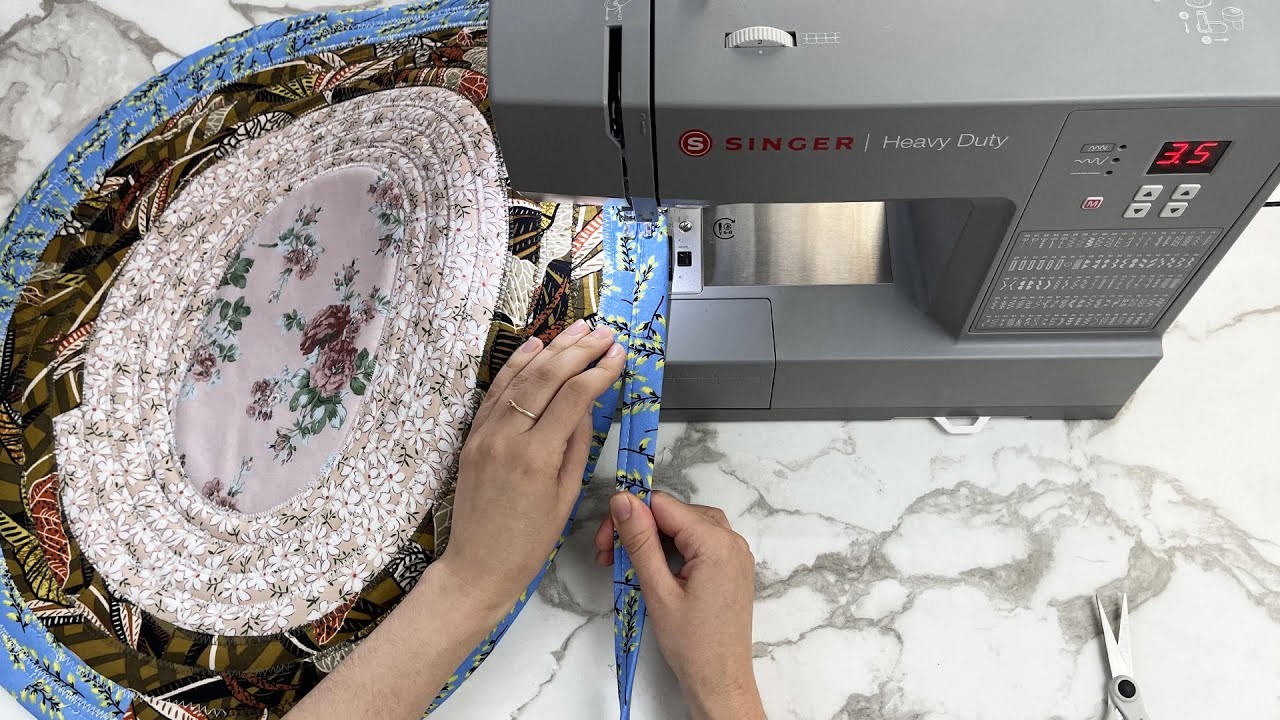 After watching video you will not throw away the leftover fabric!