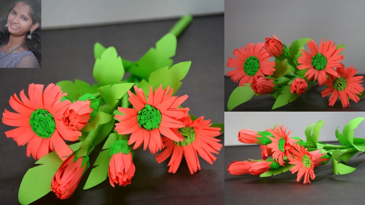 Amazing Flower Bouquet Making With Paper | Flower Gift For Special One