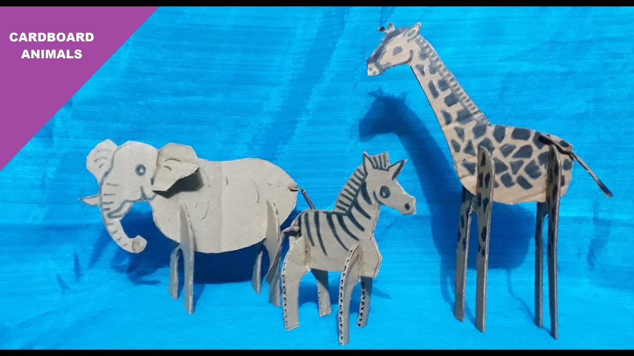 CARDBOARD ANIMALS