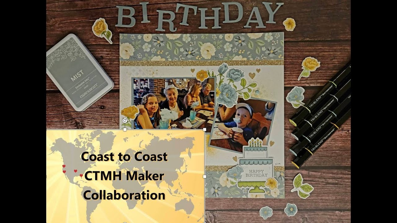 Cherish Scrapbooking- Coast to Coast Challenge