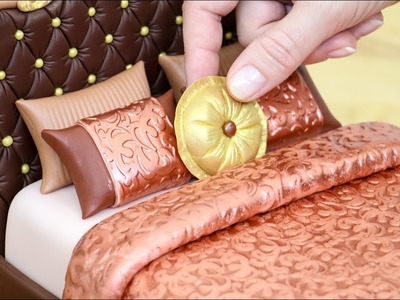 Chocolate Luxury Bed Cake | Miniature Bedroom Cake Idea by Cakes StepbyStep