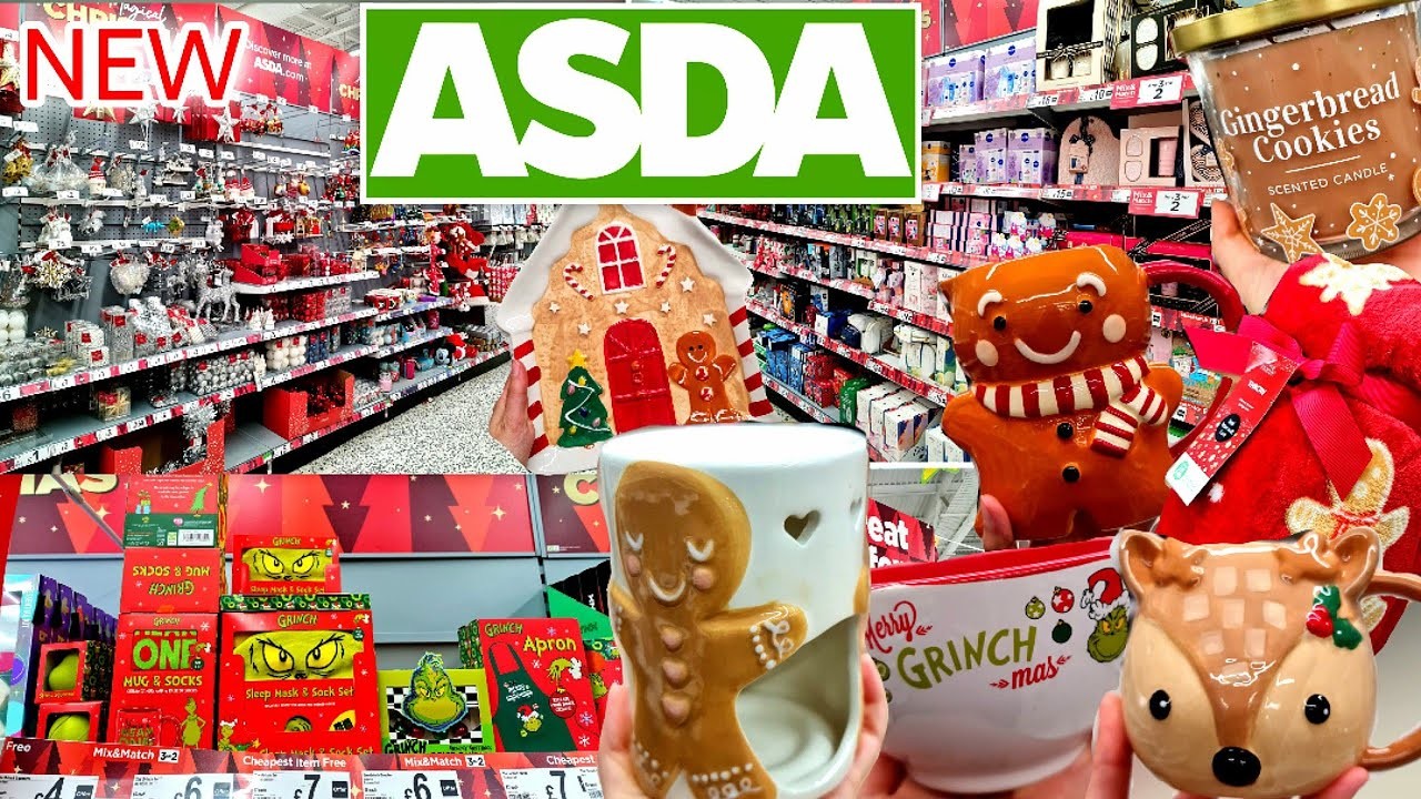 CHRISTMAS AT ASDA ???? SHOP WITH ME NEW IN ???? Decor, Homeware, Kitchen, Decorations, Gifts ???? WINTER 2022