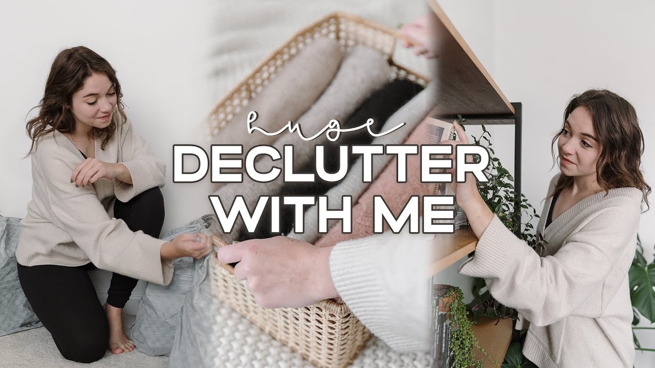 DECLUTTERING Our ENTIRE HOUSE (Before Christmas!) | HUGE Declutter + Organize With Me