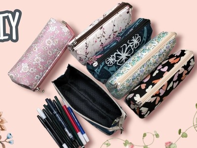 DIY Open Wide Pencil Case.easy Sewing & Neatly