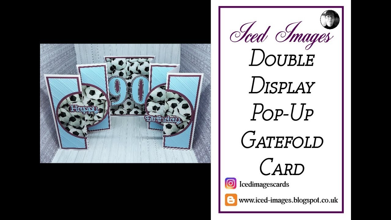 ???? Double Display Pop Up Gatefold Card