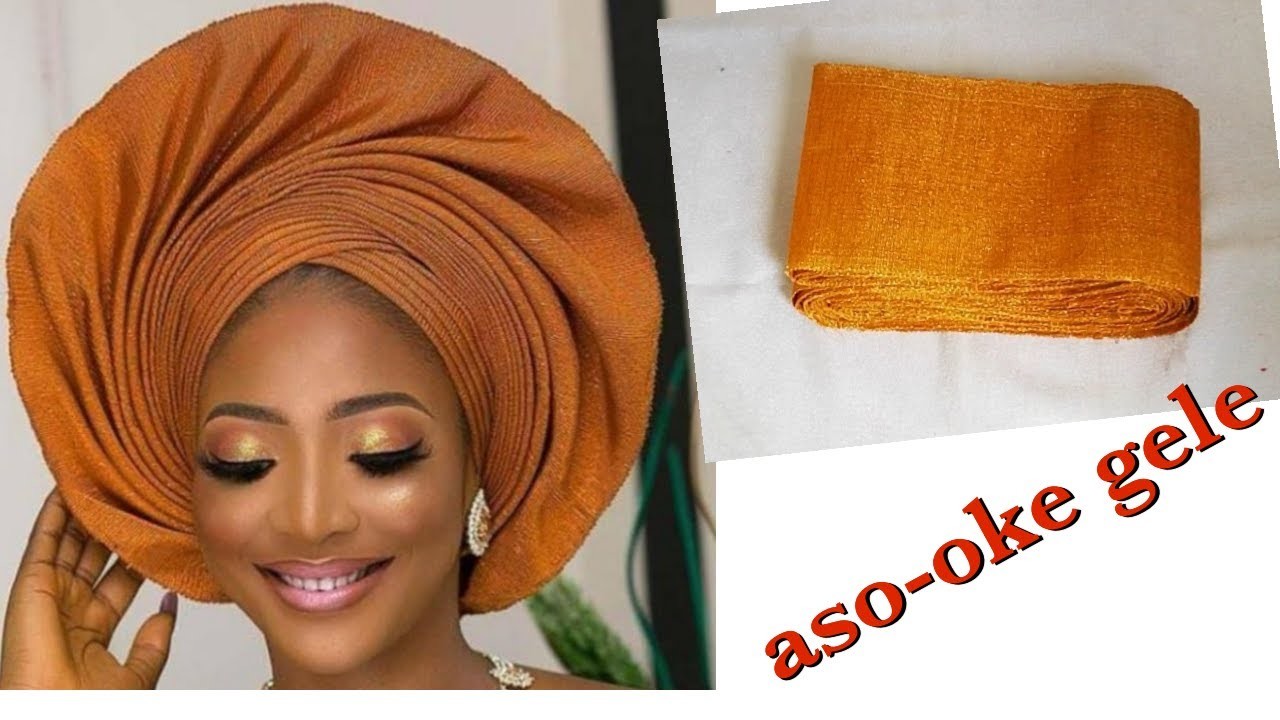 How to join aso-oke gele for party. wedding. owambe  #DIY #howtosew #makeadress #Beginners