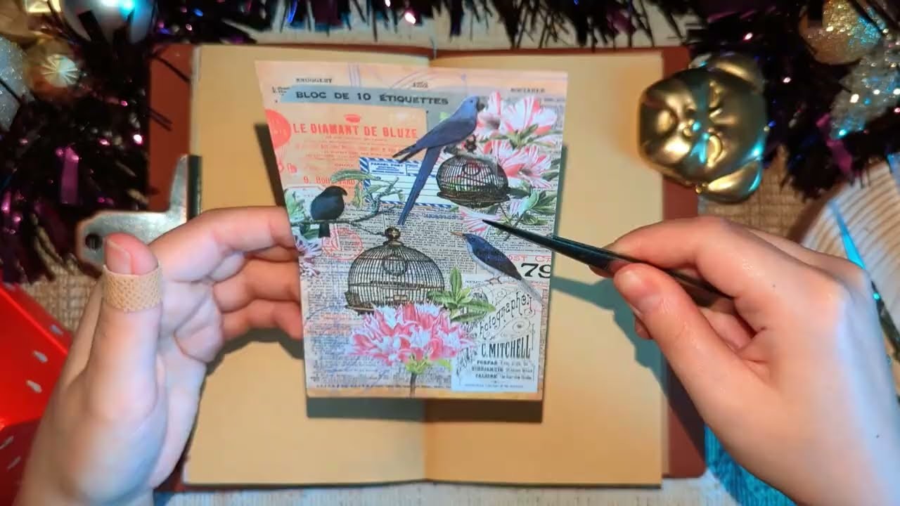 Little Birds, Sweet Songs - Scrapbooking with Me ASMR