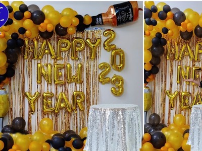 New Year Decoration Ideas | New Year Party Decorations |Last Minute Party Decoration Ideas Party DIY