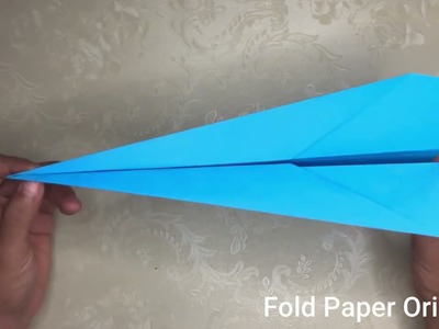 Paper craft ideas To create Blue Airplane 300F Step by step  ,#laksong