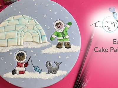 Patchwork Cutters Eskimo Cake Painting With Tracey Mann