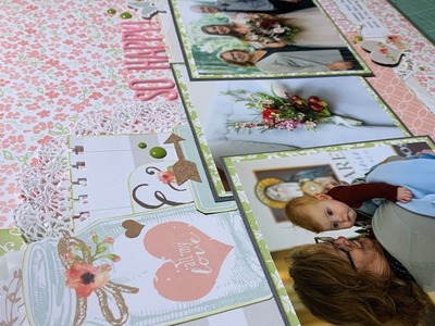 Wedding Scrapbook Process #609 “Godparents”